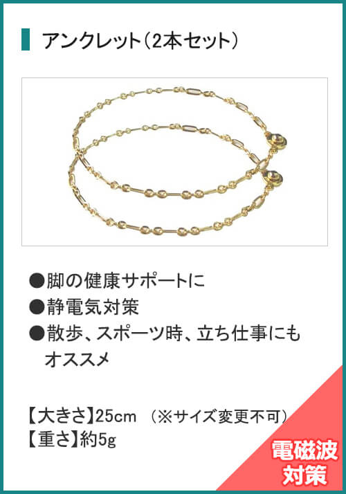 アンクレット(2本)