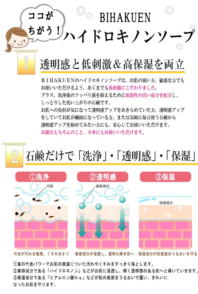 (BIHAKUEN)ハイドロキノンソープ