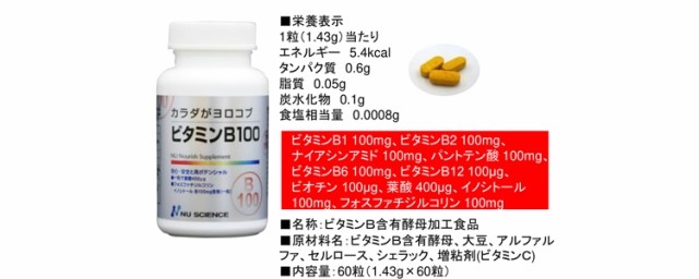 ビタミンB100