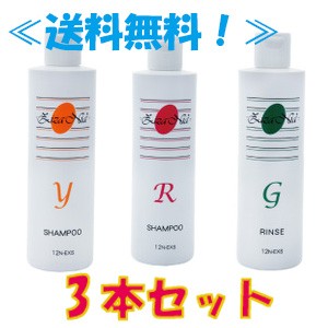ジザニア シャンプーRシャンプーYリンスG3本セット