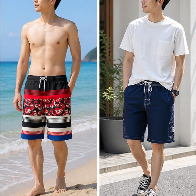 【送料無料】 選べる17柄 水陸両用サーフパンツ