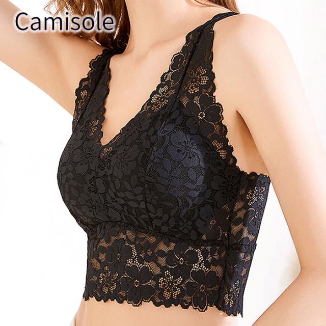 レースタンクトップ