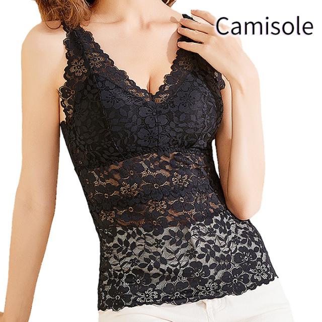 レースタンクトップ・キャミソール