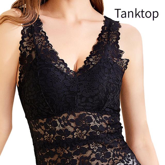 レースタンクトップ・キャミソール