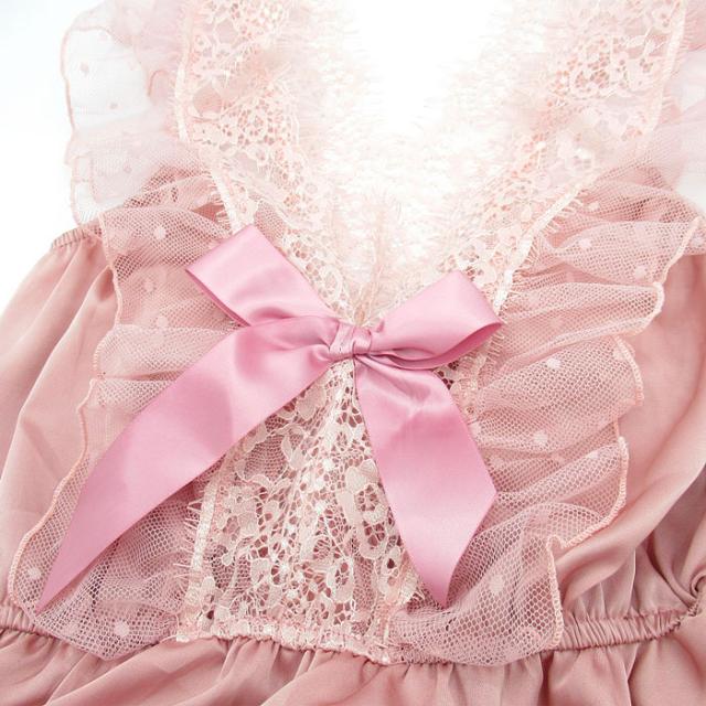 甘めテイストの超絶カワイイ小悪魔ランジェリー！Tバック付き