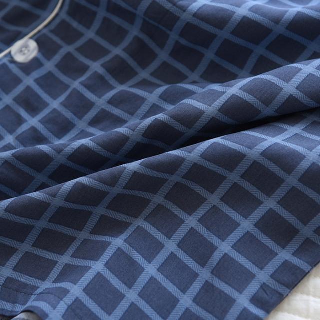 メンズパジャマ半袖長ズボン上下セット