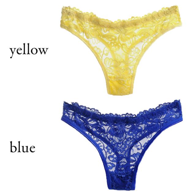 【プチプラ】 総レースのレディースセクシーTバックショーツ