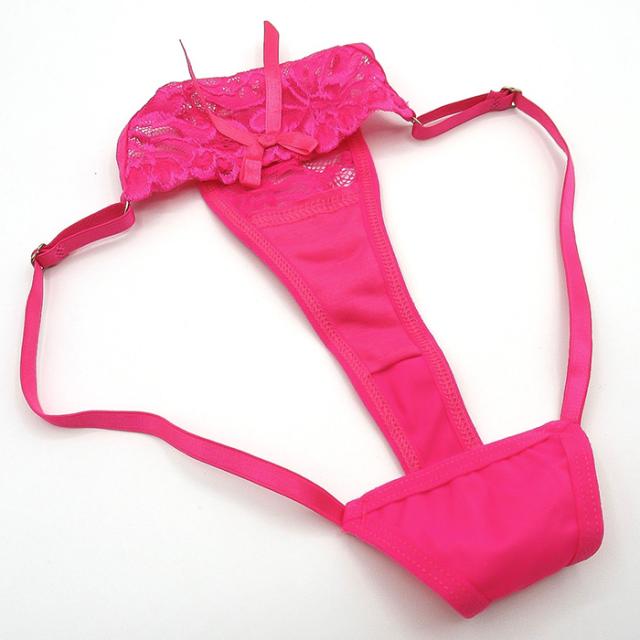 【プチプラ】 サイズ調整できる サイドストリングTバック