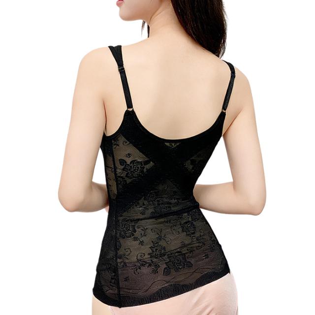 【送料無料】レースで魅せる。美しく整う上品ボディシェイパー