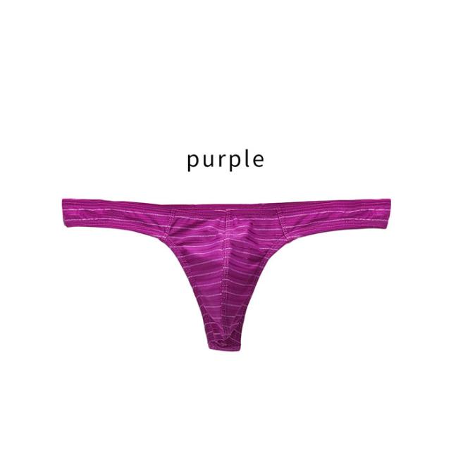 ボーダー柄がおしゃれなで肌触りが気持ち良いTバック