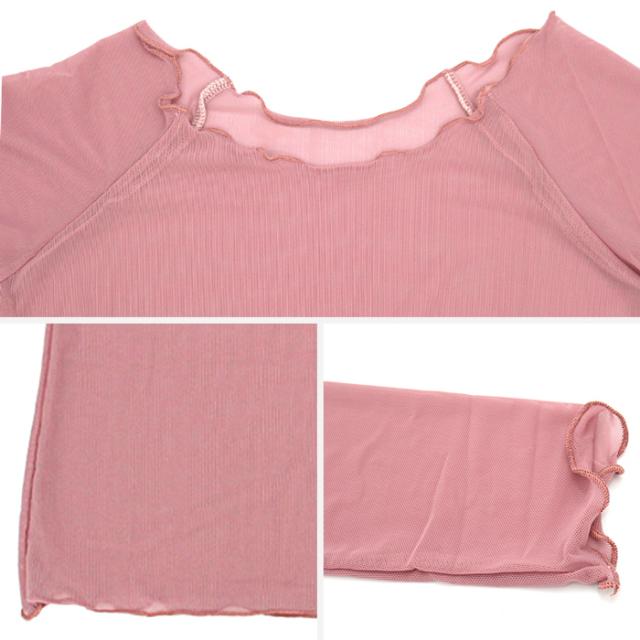 バレエ７分袖トップス