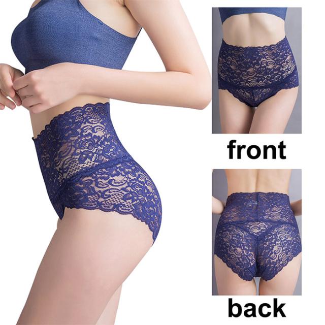 総レースハイウエストショーツ