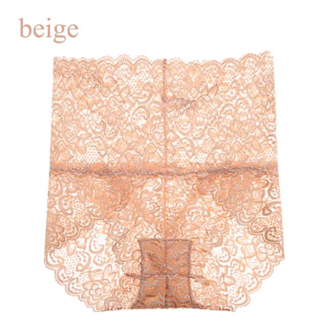 総レースハイウエストショーツ