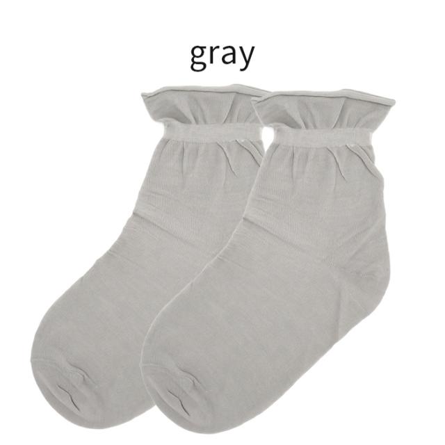 【送料無料】 レディースおやすみショートソックス