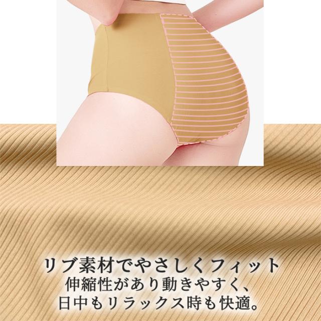 【送料無料】 多い日も安心 吸収型レギュラーショーツ