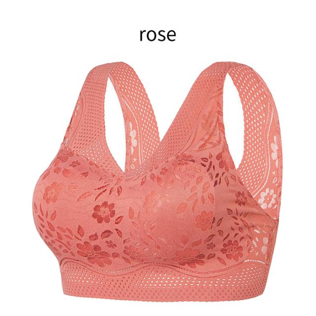 一体型パッド入りで通気性の良い楽ちん軽量ブラ！