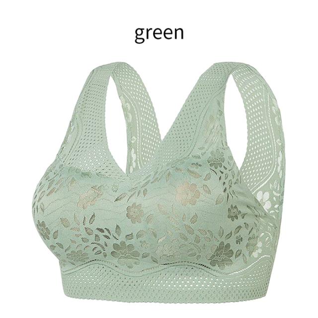 一体型パッド入りで通気性の良い楽ちん軽量ブラ！