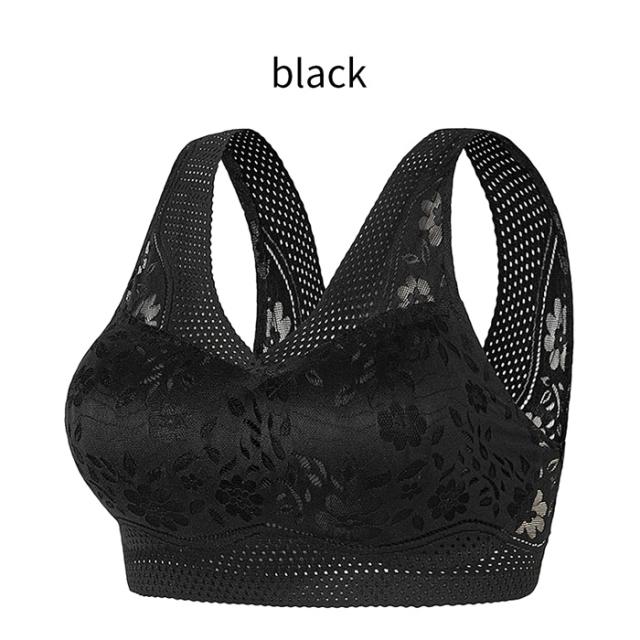 一体型パッド入りで通気性の良い楽ちん軽量ブラ！