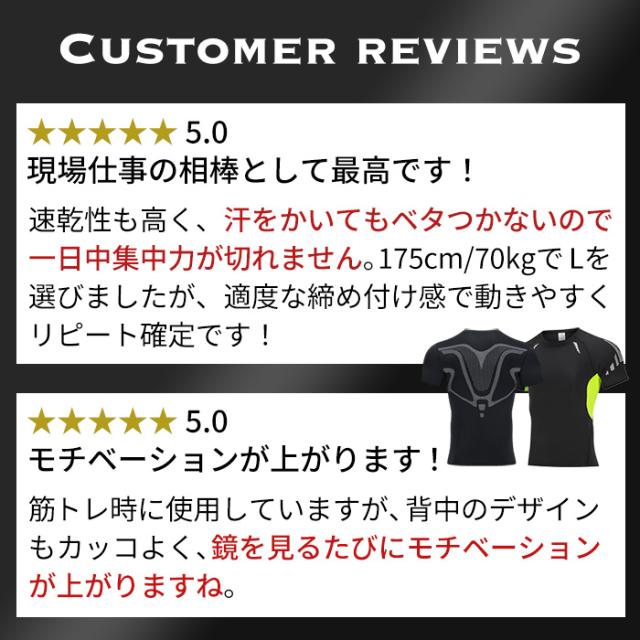 【送料無料】 メンズ半袖コンプレッションインナー