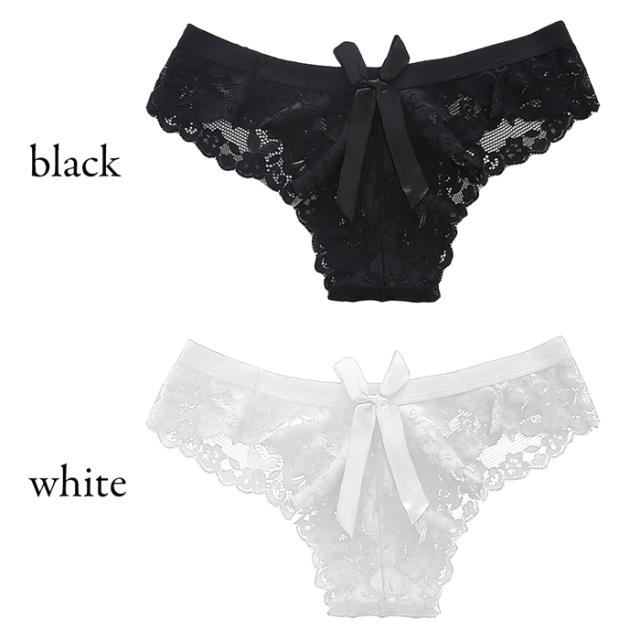 【プチプラ】 総レースのレディースブラジリアンショーツ