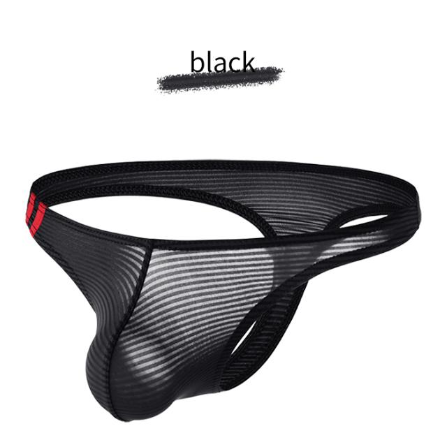 ボーダーでさりげなく魅せる、スタイリッシュメンズTバック