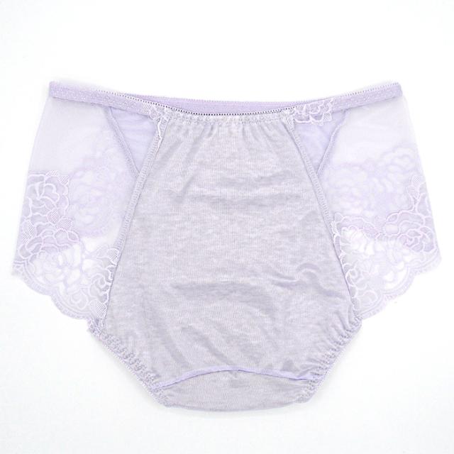 【送料無料】セクシーなレース×サテン サニタリーショーツ