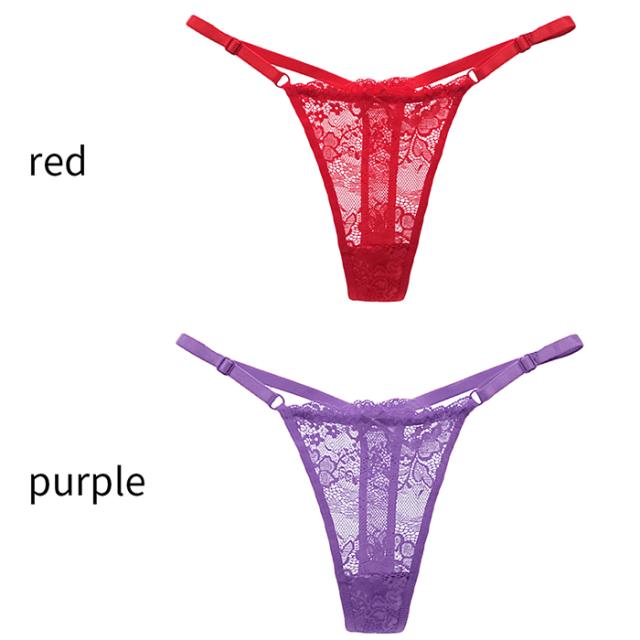 【プチプラ大特価】透けるレース サイドストリングTバック