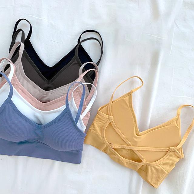 背中みせバッククロスブラトップ