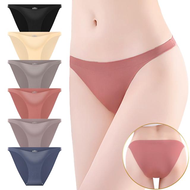 快適さらさら！深め切り込みのシームレスレディースショーツ