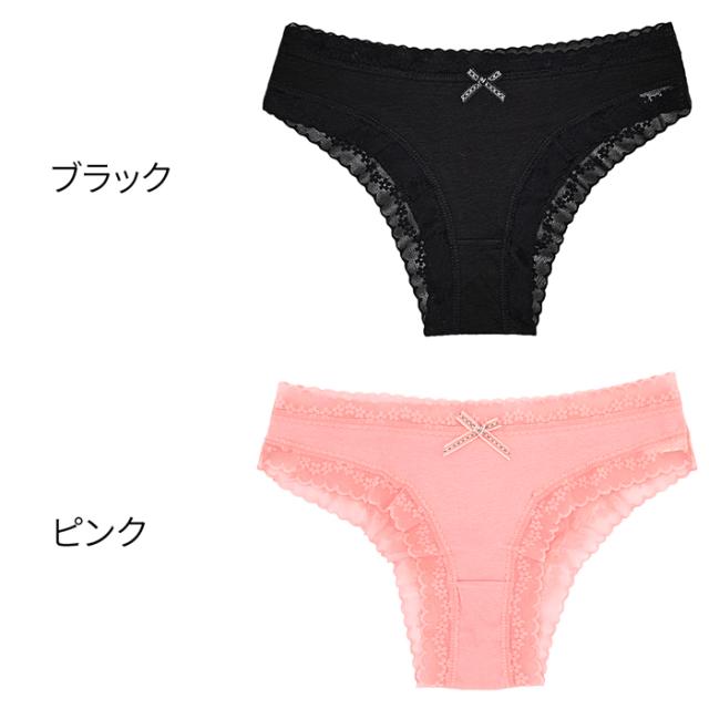 キレイなヒップライン綿素材のブラジリアンショーツ