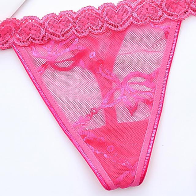 【プチプラ】 ハート柄腰ゴムが可愛いレディースTバック