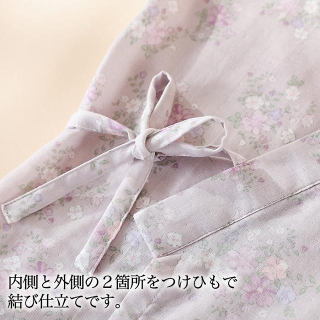 ダブルガーゼで肌にやさしい、レディース甚平パジャマ