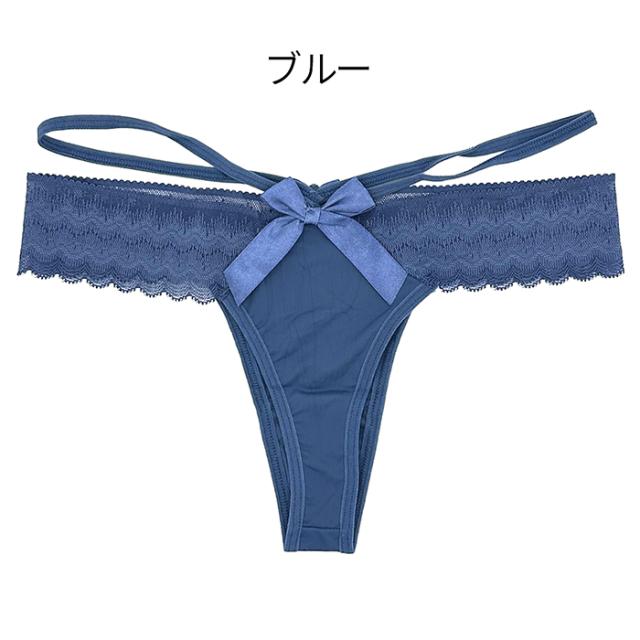 【プチプラ大特価】バックリボン付 サイド紐のTバック