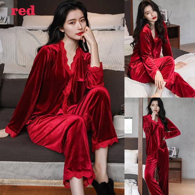 ベロア調姫系パジャマ