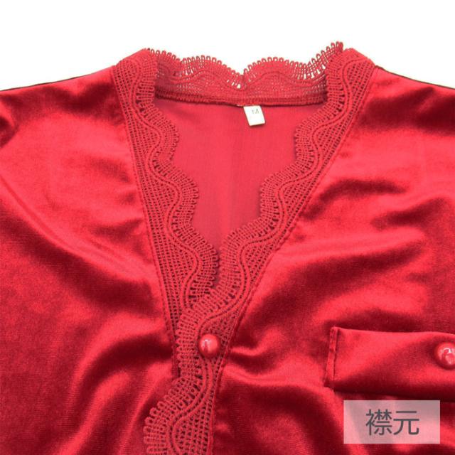 ベロア調姫系パジャマ