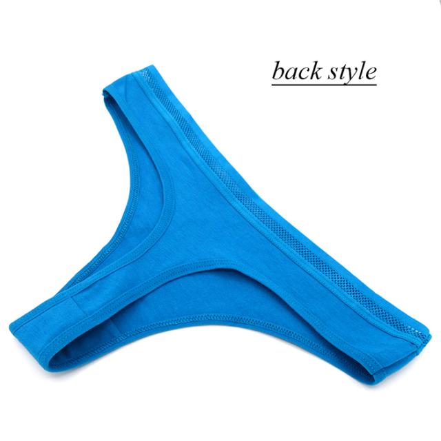 綿95% メッシュゴムがおしゃれなレディースTバック