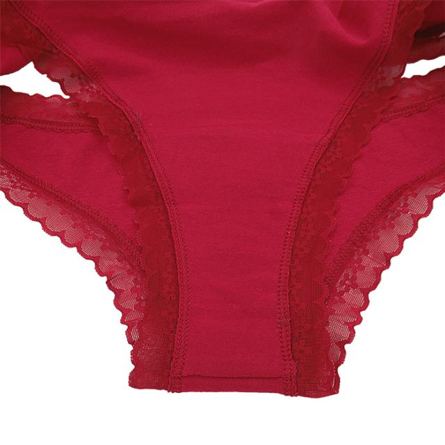 綿95％柔らかく穿きやすい股上浅めなスタンダードショーツ