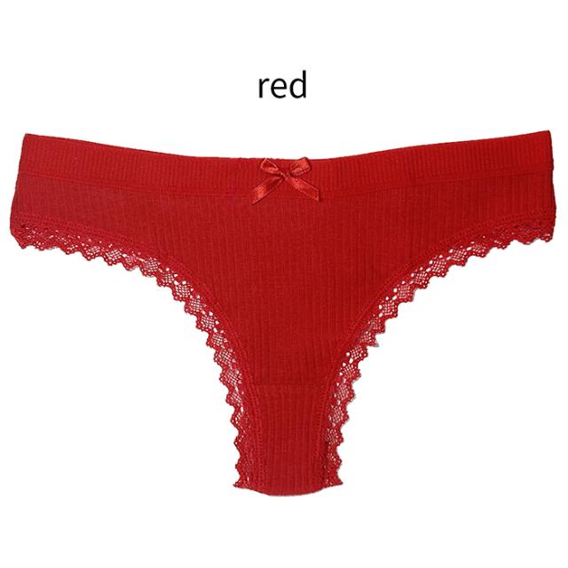 【プチプラ大特価】綿でお肌に優しい リブあみTバック