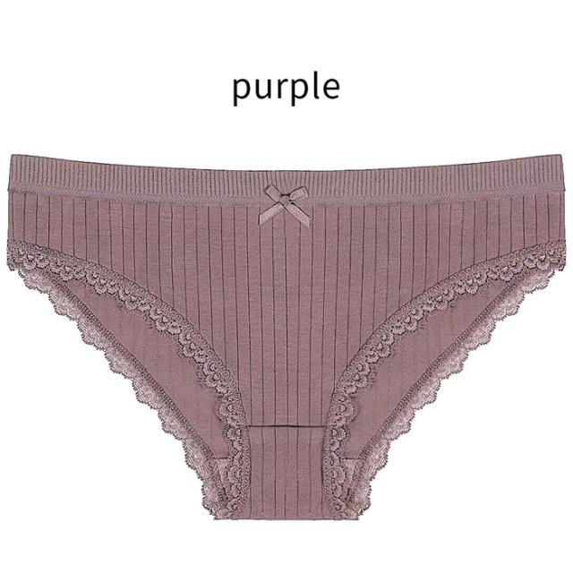 綿95％柔らかく穿きやすいリブ編みスタンダードショーツ