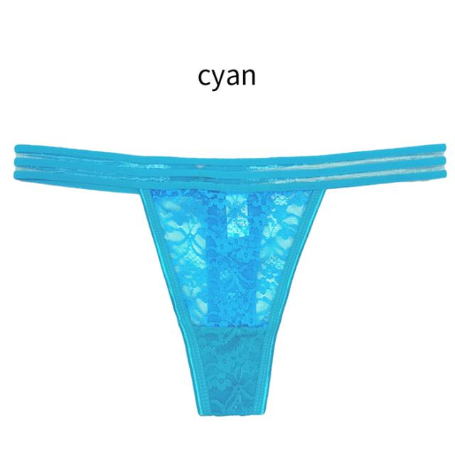 おしゃれな腰ゴムデザインの総レースレディースTバック