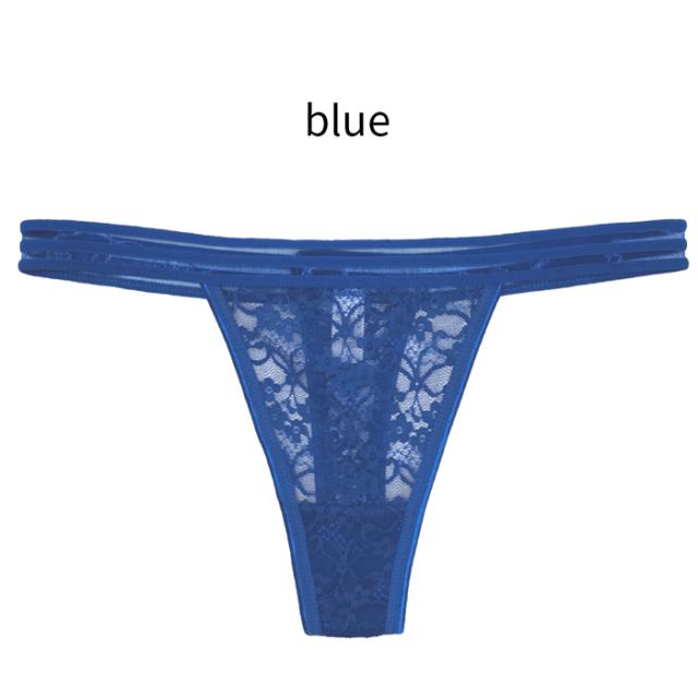 おしゃれな腰ゴムデザインの総レースレディースTバック