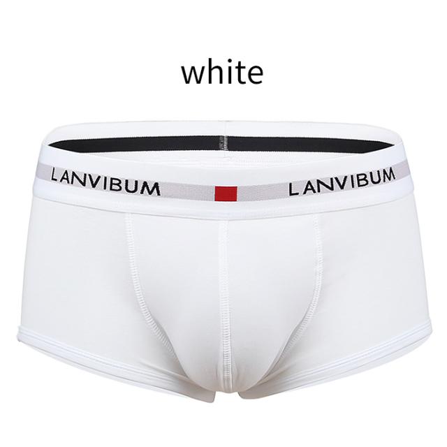 【送料無料】綿混素材で快適 シンプルメンズボクサーパンツ