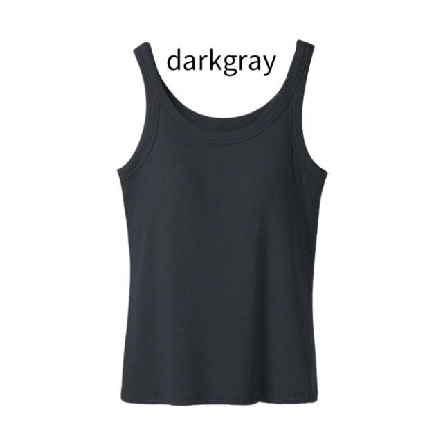 しっかりした生地で作った、オシャレなカップ付きインナー