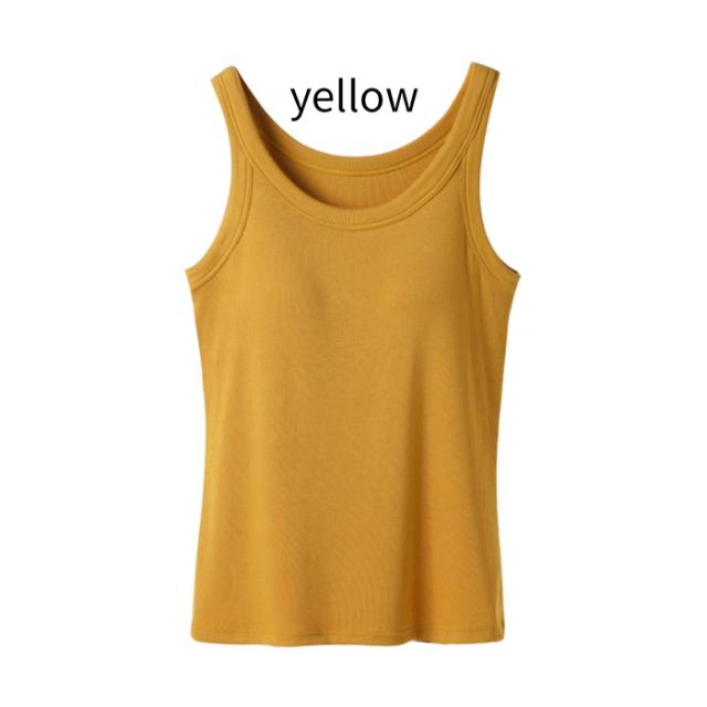 しっかりした生地で作った、オシャレなカップ付きインナー