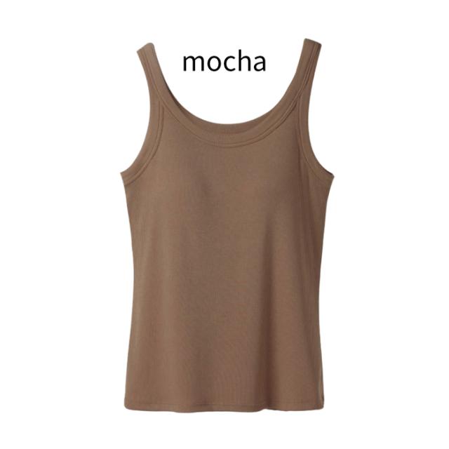 しっかりした生地で作った、オシャレなカップ付きインナー