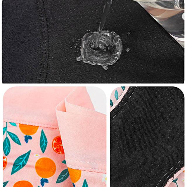 【送料無料】 可愛い柄の吸水型サニタリーショーツ