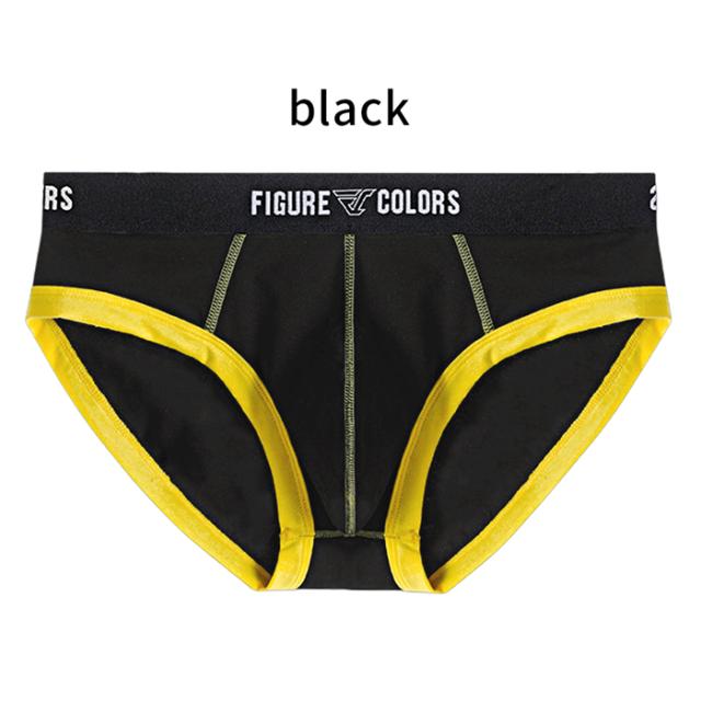 【送料無料】綿95% おしゃれなメンズ前閉じブリーフパンツ