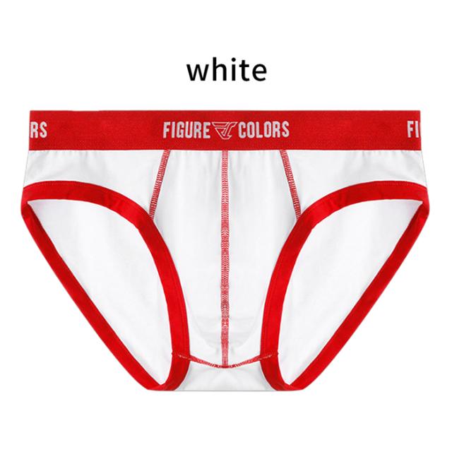 【送料無料】綿95% おしゃれなメンズ前閉じブリーフパンツ