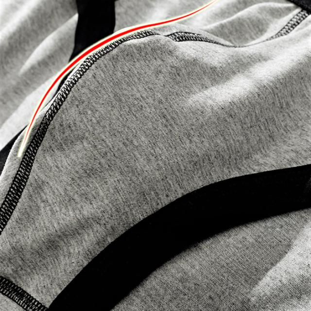 【送料無料】綿95% おしゃれなメンズ前閉じブリーフパンツ