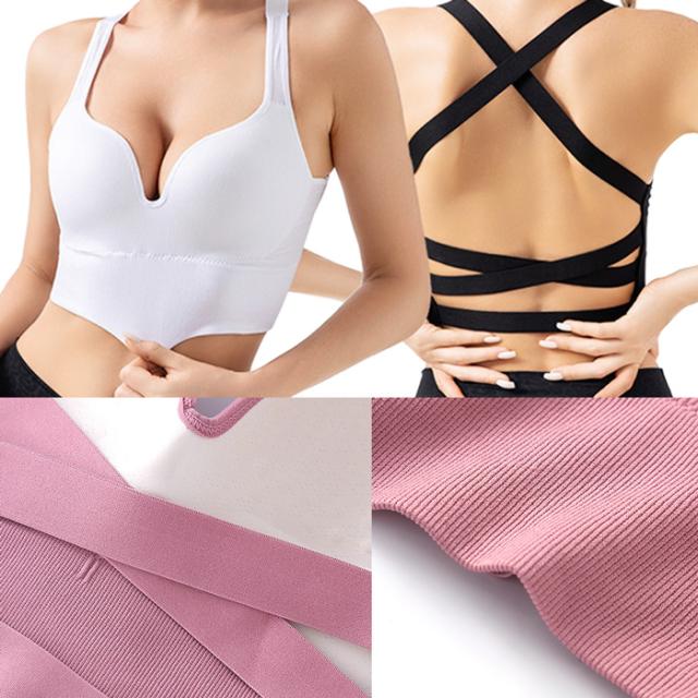 バッククロススポーツブラ